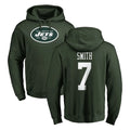 CAdoa NY.Jets #7 Geno Smith Player Green LOGO Pullover Hoodies Limited Game Stitched Jerseys