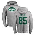 CAdoa NY.Jets #85 Mason Taylor Player Gray LOGO Pullover Hoodies Limited Game Stitched Jerseys
