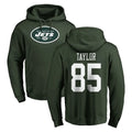 CAdoa NY.Jets #85 Mason Taylor Player Green LOGO Pullover Hoodies Limited Game Stitched Jerseys
