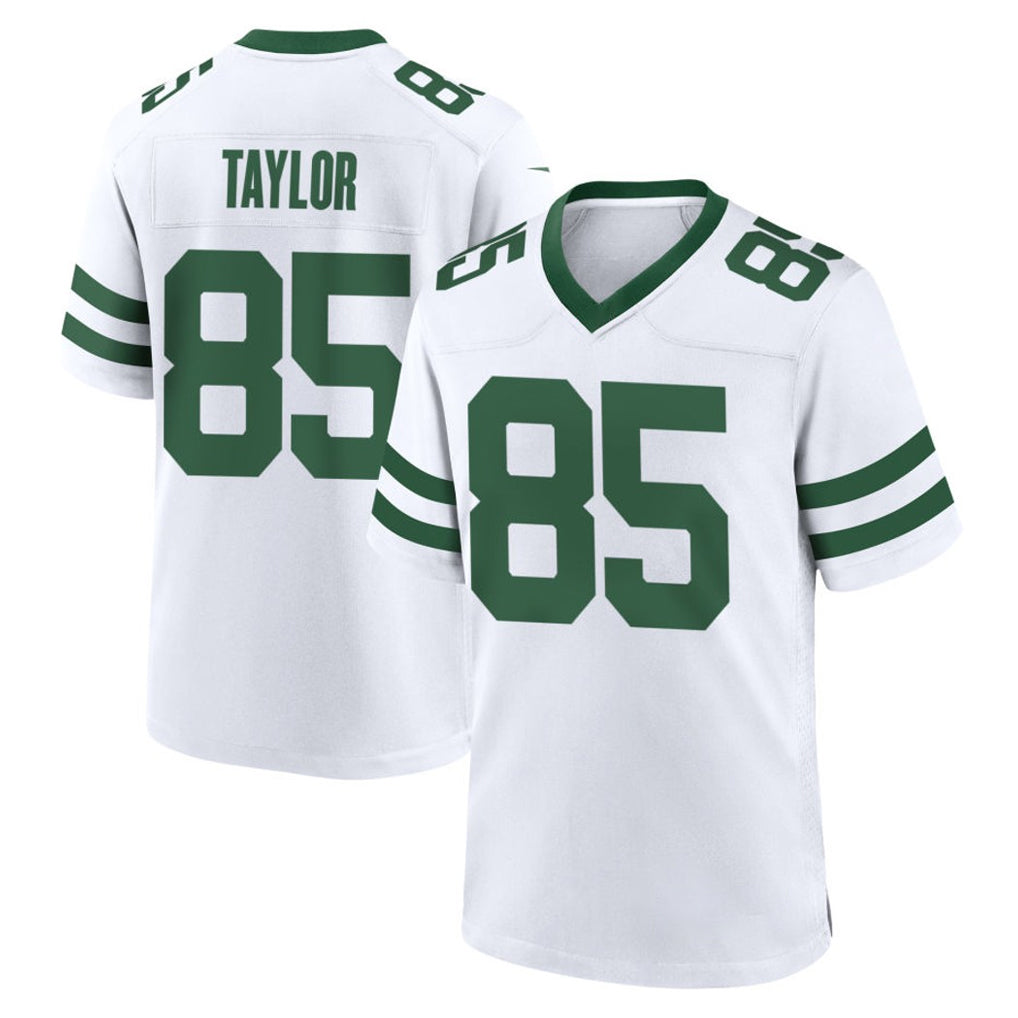 CAdoa NY.Jets #85 Mason Taylor Player White Legacy Home Game Stitched Jerseys