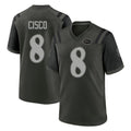 CAdoa NY.Jets #8 Andre Cisco Player Green 2025 Rivalries Collection Home Game Stitched Jerseys
