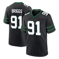 CAdoa NY.Jets #91 Jowon Briggs Player Black Legacy Home Game Stitched Jerseys