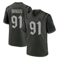 CAdoa NY.Jets #91 Jowon Briggs Player Green 2025 Rivalries Collection Home Game Stitched Jerseys
