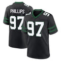 CAdoa NY.Jets #97 Harrison Phillips Player Black Legacy Home Game Stitched Jerseys