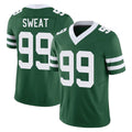 CAdoa NY.Jets #99 T'Vondre Sweat Player Green Legacy Limited Vapor F.U.S.E. Home Game Stitched Jerseys
