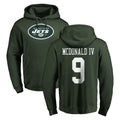 CAdoa NY.Jets #9 Will McDonald IV Player Green LOGO Pullover Hoodies Limited Game Stitched Jerseys