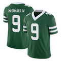 CAdoa NY.Jets #9 Will McDonald IV Player Green Legacy Limited Vapor F.U.S.E. Home Game Stitched Jerseys