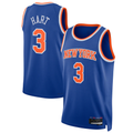 CAdoa NY.Knicks #3 Josh Hart Blue Swingman Player Jerseys - Icon Edition