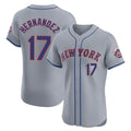 CAdoa NY.Mets #17 Keith Hernandez Player Gray Road Limited Elite Home Stitched Jerseys