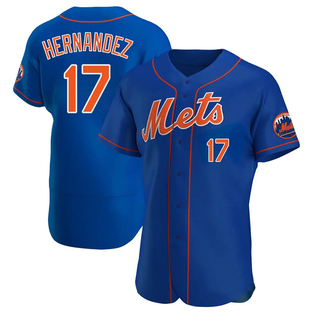 CAdoa NY.Mets #17 Keith Hernandez Player Royal Limited Elite Home Stitched Jerseys