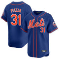 CAdoa NY.Mets #31 Mike Piazza Player Royal Home Limited Stitched Jerseys