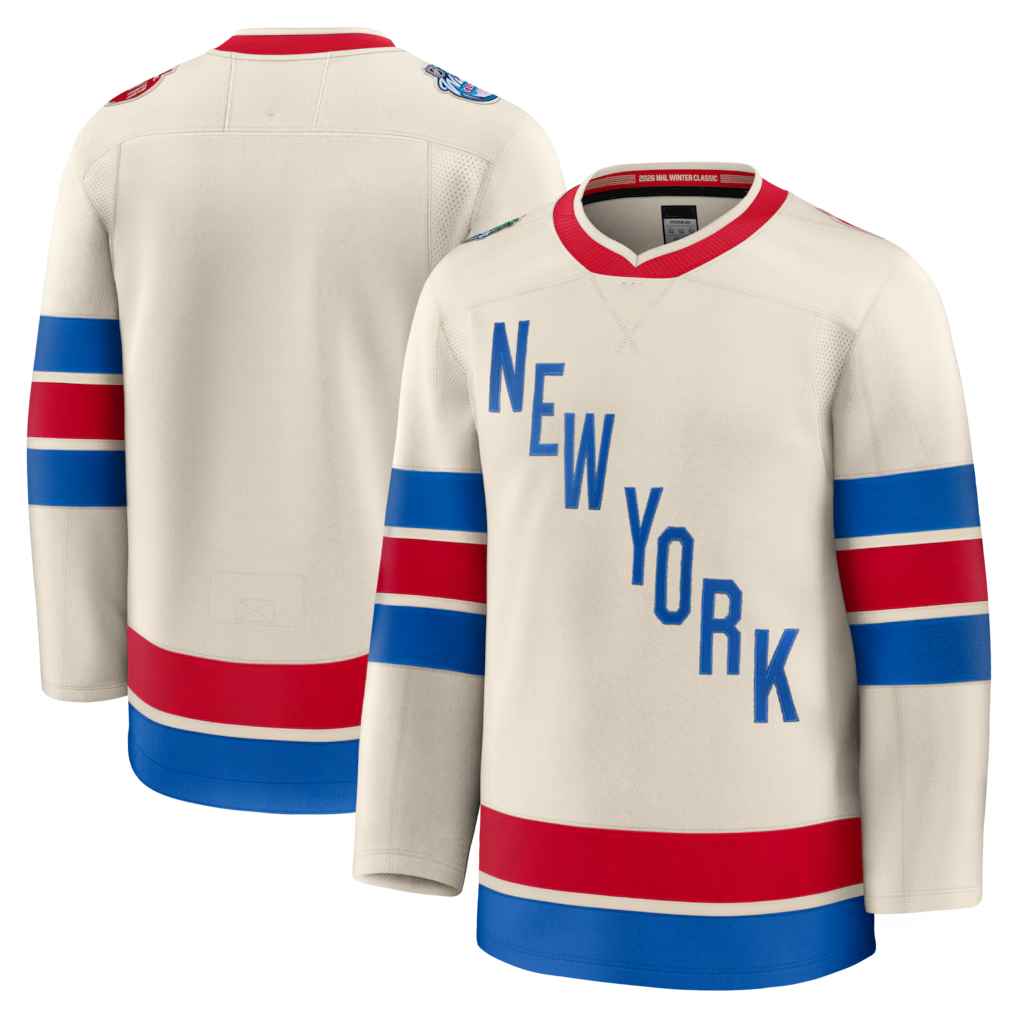 CAdoa NY.Rangers Beige 2026 Winter Classic Premium Jerseys
