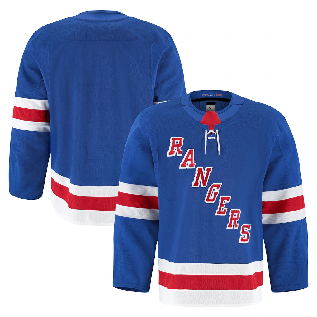 CAdoa NY.Rangers Royal Home Authentic Pro Jerseys
