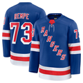 CAdoa NY.Rangers #73 Matt Rempe Blue Home Premium Jerseys