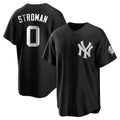 CAdoa NY.Yankees #0 Marcus Stroman Player Black Game Stitched Jerseys
