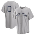 CAdoa NY.Yankees #0 Marcus Stroman Player Gray Field of Dreams Game Stitched Jerseys