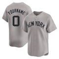 CAdoa NY.Yankees #0 Marcus Stroman Player Gray Limited Home Stitched Jerseys