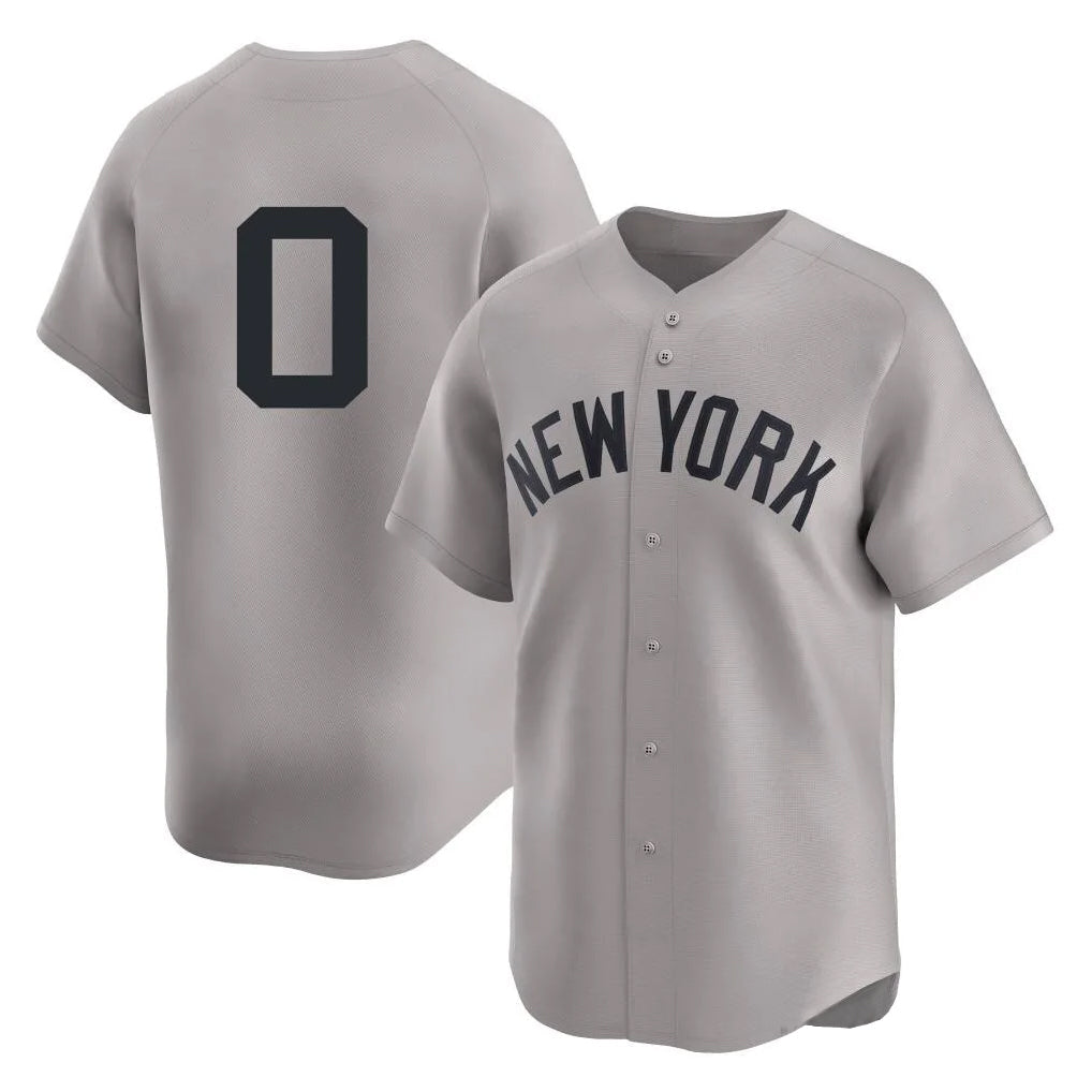 CAdoa NY.Yankees #0 Marcus Stroman Player Gray Limited Stitched Jerseys