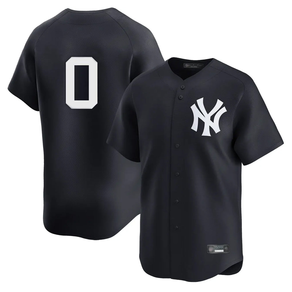 CAdoa NY.Yankees #0 Marcus Stroman Player Navy Alternate Limited Stitched Jerseys