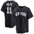 CAdoa NY.Yankees #11 Anthony Volpe Player Navy Home Game Stitched Jerseys
