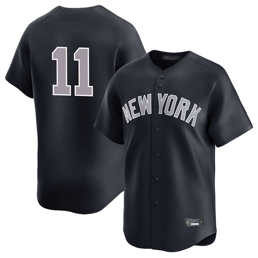 CAdoa NY.Yankees #11 Anthony Volpe Player Navy Limited Game Stitched Jerseys