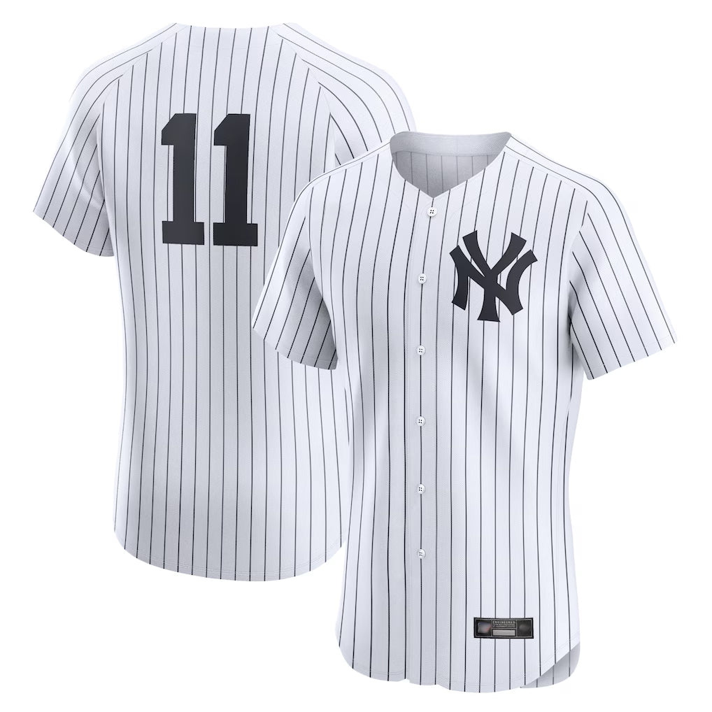 CAdoa NY.Yankees #11 Anthony Volpe Player White Limited Elite Home Stitched Jerseys