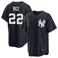 CAdoa NY.Yankees #22 Ben Rice Player Navy Game Home Stitched Jerseys