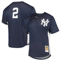 CAdoa NY.Yankees #2 Derek Jeter Player Navy Mitchell & Ness Limited Stitched Jerseys