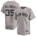 CAdoa NY.Yankees #35 Cody Bellinger Player Gray Limited Home Stitched Jerseys