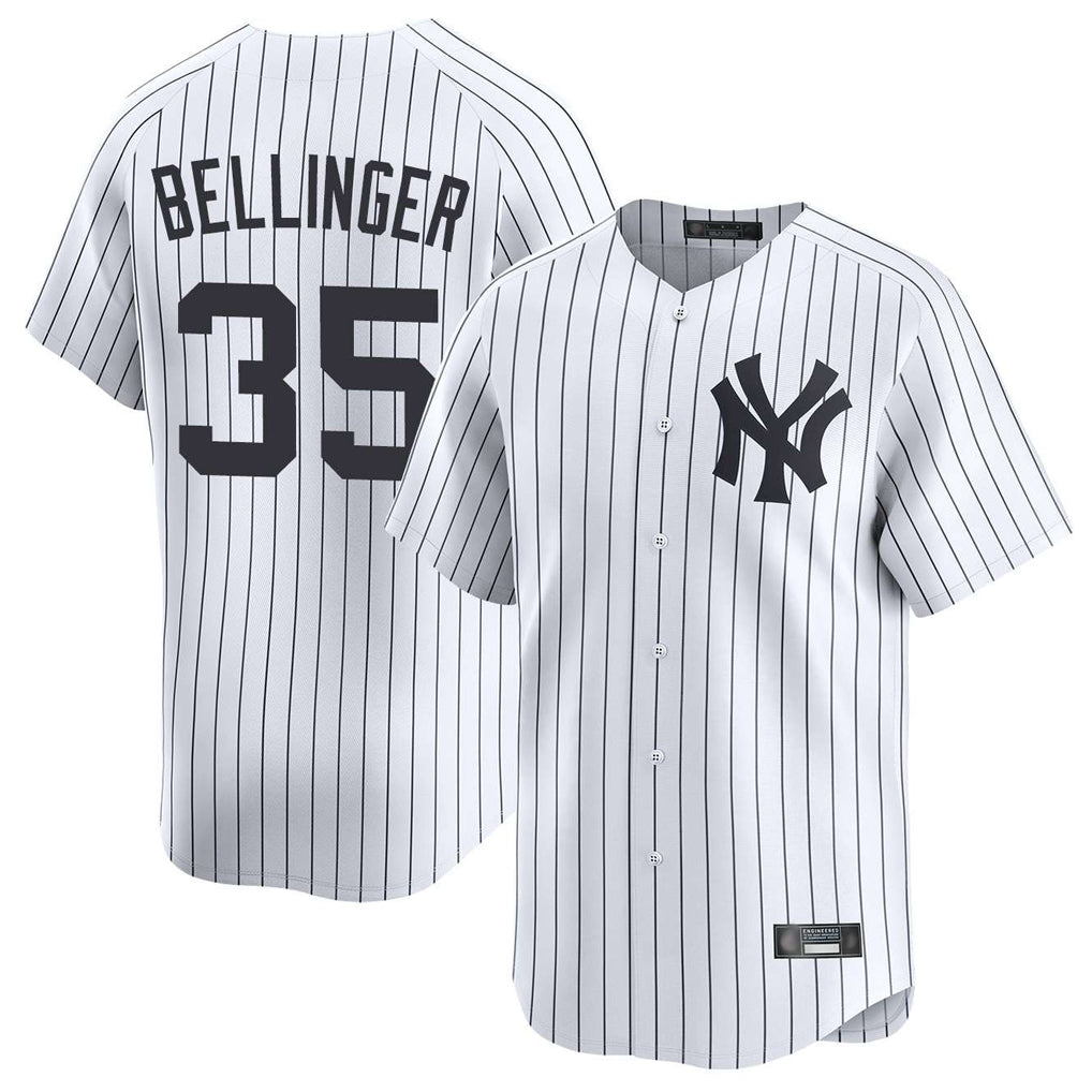 CAdoa NY.Yankees #35 Cody Bellinger Player White Limited Home Stitched Jerseys