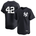 CAdoa NY.Yankees #42 Mariano Rivera Player Navy Alternate Limited Stitched Jerseys