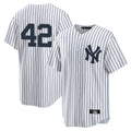 CAdoa NY.Yankees #42 Mariano Rivera Player White Game Stitched Jerseys