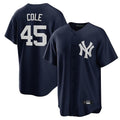 CAdoa NY.Yankees #45 Gerrit Cole Player Navy Game Home Stitched Jerseys