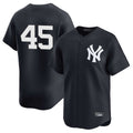 CAdoa NY.Yankees #45 Gerrit Cole Player Navy Limited Home Stitched Jerseys