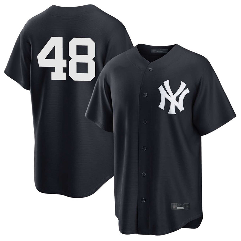CAdoa NY.Yankees #48 Paul Goldschmidt Player Navy Game Stitched Jerseys