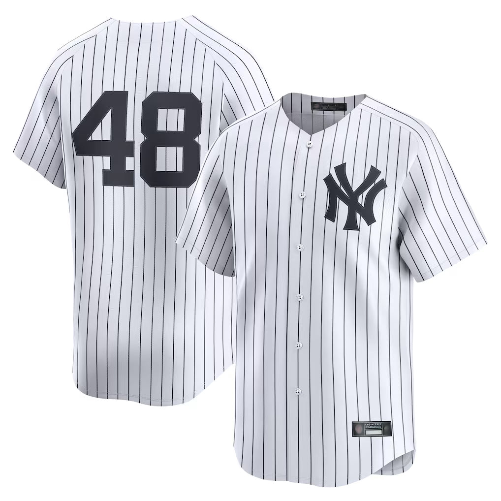 CAdoa NY.Yankees #48 Paul Goldschmidt Player White Limited Home Stitched Jerseys