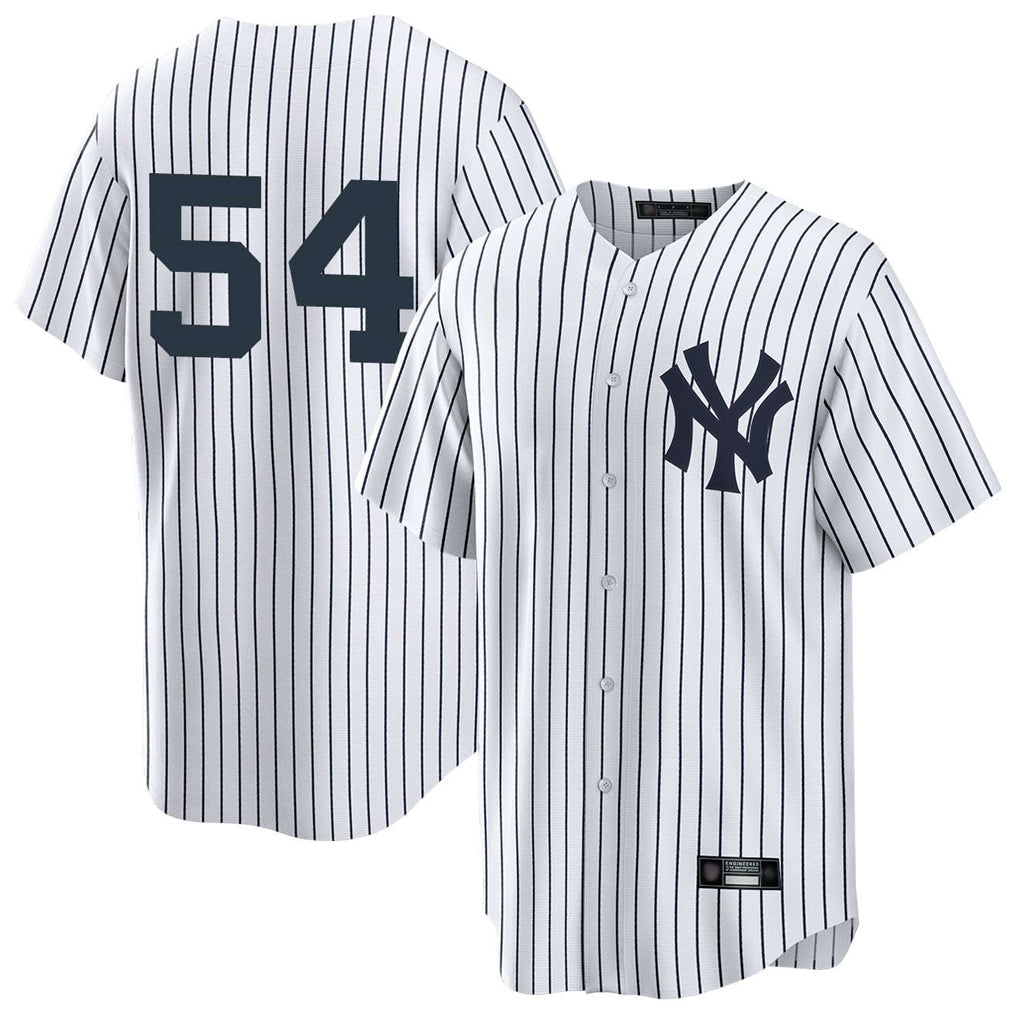 CAdoa NY.Yankees #54 Max Fried Player White Game Home Stitched Jerseys