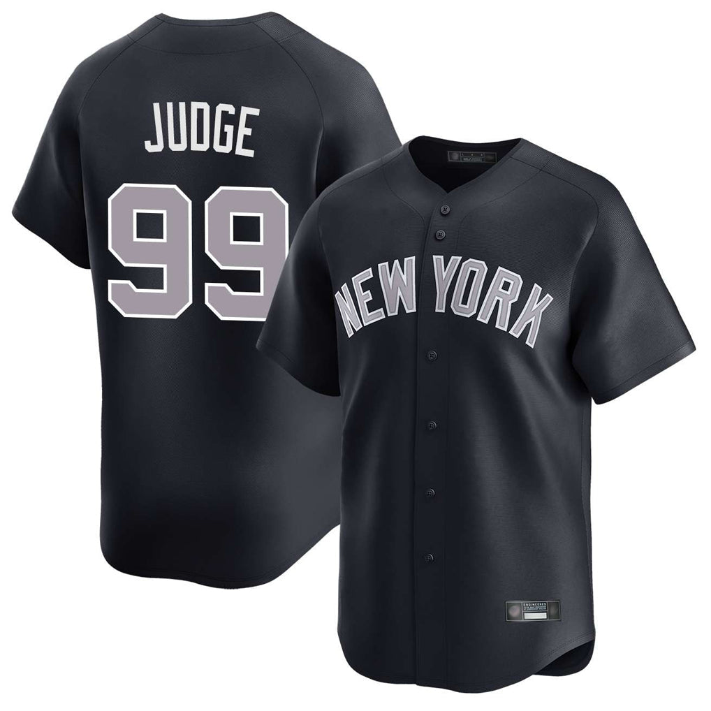 CAdoa NY.Yankees #99 Aaron Judge Player Navy Limited Home Stitched Jerseys