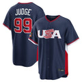 CAdoa NY.Yankees #99 Aaron Judge Player Navy USA 2026 World Classic Limited Game Stitched Jerseys