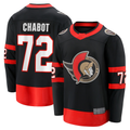CAdoa O.Senators #72 Thomas Chabot Black Home Breakaway Jerseys