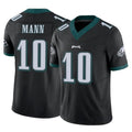 CAdoa P.Eagles #10 Braden Mann Player Black Limited Vapor F.U.S.E. Home Game Stitched Jerseys