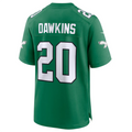 CAdoa P.Eagles #20 Brian Dawkins Green Alternate Retired Player Game Jersey Stitched American Stitched Jersey