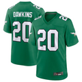 CAdoa P.Eagles #20 Brian Dawkins Green Alternate Retired Player Game Stitched American Stitched Jerseys