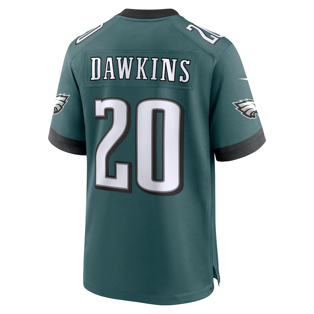 CAdoa P.Eagles #20 Brian Dawkins Midnight Green Team Retired Player Game Stitched Jerseys