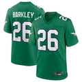 CAdoa P.Eagles #26 Saquon Barkley Green Alternate Game Stitched American Stitched Jerseys