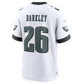 CAdoa P.Eagles #26 Saquon Barkley Midnight White Game Player Jersey Stitched American Stitched Jersey