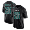 CAdoa P.Eagles #26 Saquon Barkley Player Carbon Black Fashion Home Game Stitched Jerseys