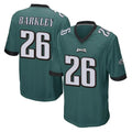 CAdoa P.Eagles #26 Saquon Barkley Player Team Color Green Home Game Stitched Jerseys