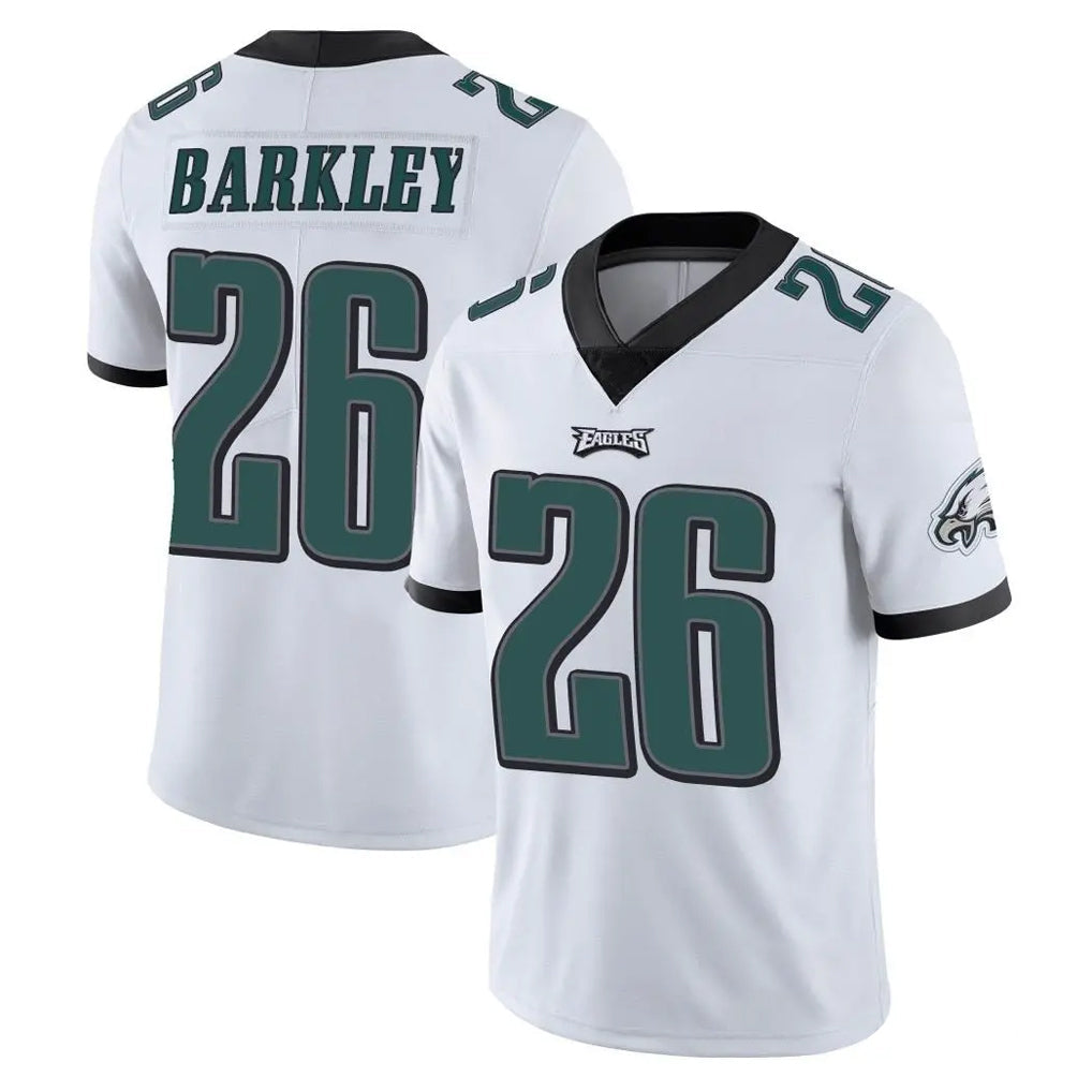 CAdoa P.Eagles #26 Saquon Barkley Player White Limited Vapor Untouchable Home Game Stitched Jerseys