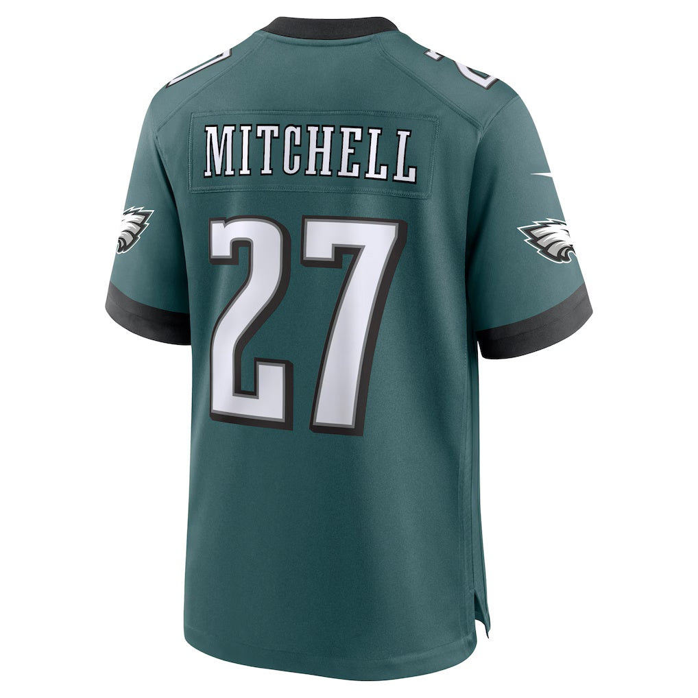 CAdoa P.Eagles #27 Quinyon Mitchell Midnight Green Player Game Stitched Jerseys